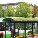 Białystok montaż zielonych przystanków