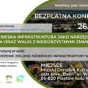 Zaproszenie na konferencję otwierającą projekt „Utworzenie zielono-niebieskiej infrastruktury w mieście Piastów”