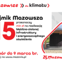 Mazowieckie: Zielone inwestycje, w tym dachy zielone ze wsparciem
