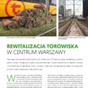 Zielone torowiska: Rewitalizacja torowiska w centrum Warszawy – artykuł w „Zieleni Miejskiej” 3.2023