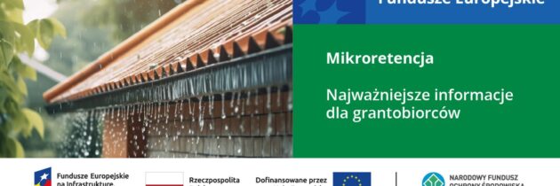 Mirek: dofinansowanie do mikroretencji