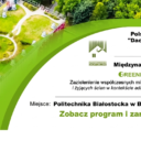 Konferencja PSDZ „Zazielenianie Współczesnych Miast – Rola dachów zielonych i żyjących ścian w kontekście adaptacji miast do zmian klimatu”, Białystok 19-21.05.26