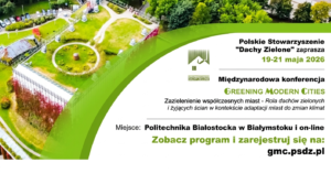 Konferencja Zazielenianie Współczesnych Miast